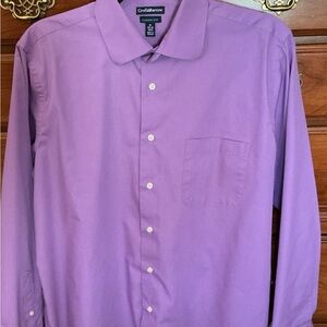 Croft & Barrow Men's Purple Shirt. Size M